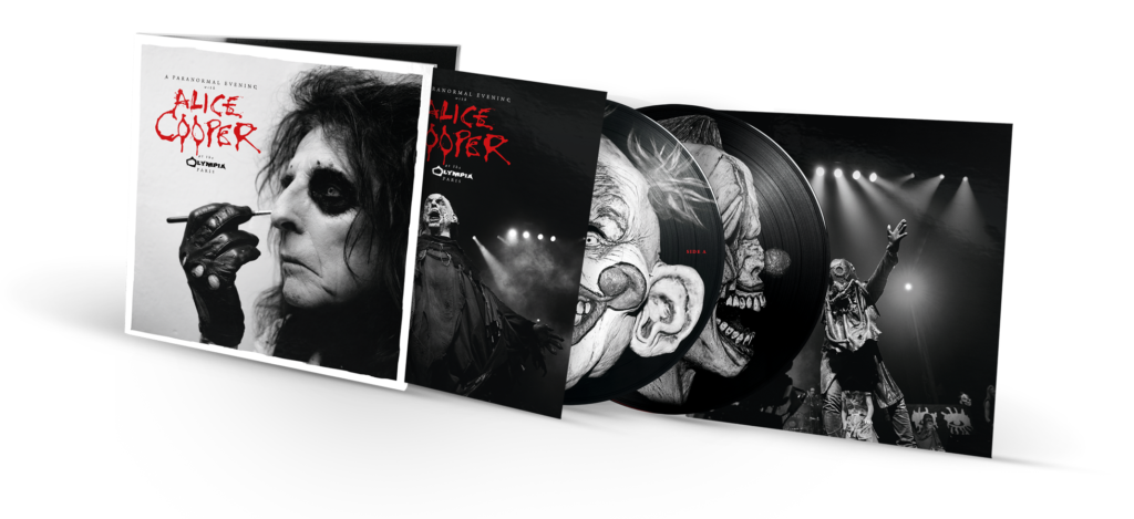 "A Paranormal Evening with Alice Cooper at the Olympia Paris" 2LP-Picture Disc