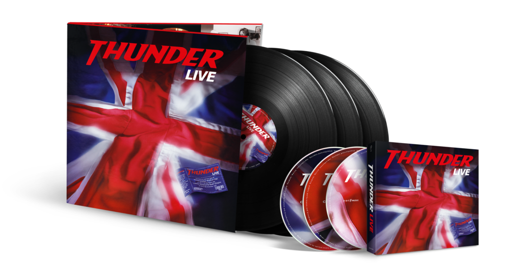 Thunder live - 3LP-Gatefold + 3CD-Digipak